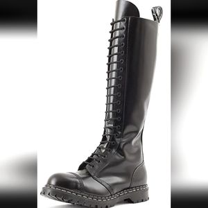 Gripfast 20-Eye Steel Toe Boots 90s/00s UK 7